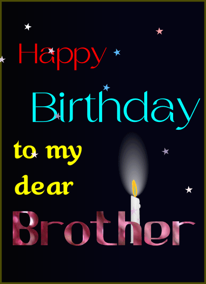 Happy Birthday Brother GIFS Download Free